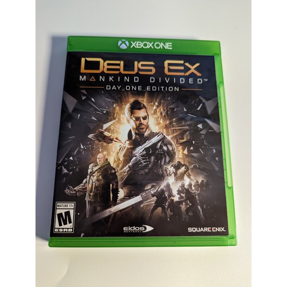 Deus Ex: Mankind Divided - Xbox One (Square Enix, 2016) Eidos, Day One Edition